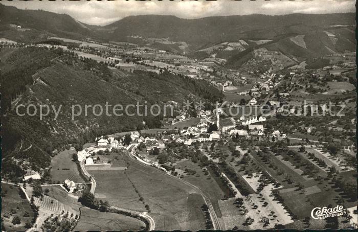 Oberharmersbach Fliegeraufnahme Schwarzwald