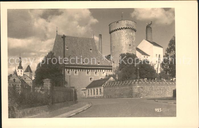 Tabor Czechia Ortspartie Turm