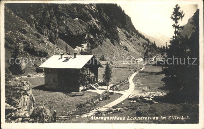 Mayrhofen Zillertal Alpengasthaus Lacknerbrunn Zillertal