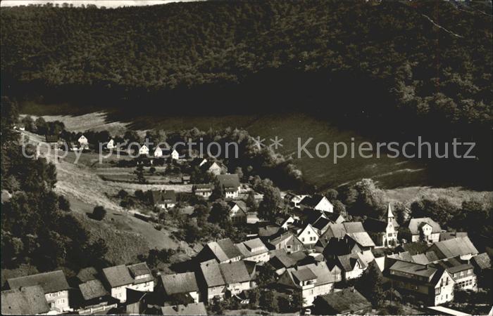 Lonau Luftkurort Blick ins Kirchtal