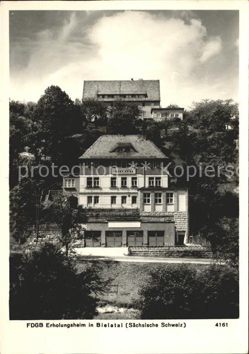 Bielatal FDGB Erholungsheim