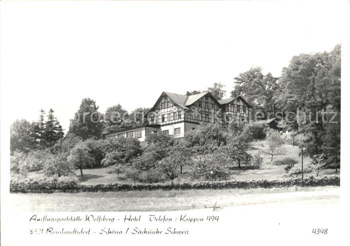 Krippen Bad Schandau Ausflugsgaststaette Wolfsberg Hotel