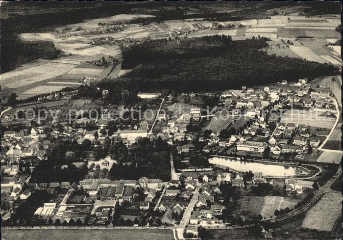 Bad Meinberg am Teutoburger Wald Fliegeraufnahme