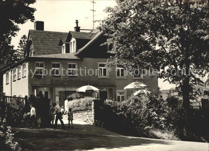 Baerenfels Erzgebirge Cafe Edelmann Kurort