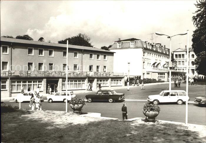 Heringsdorf Ostseebad Usedom Ortspartie Hotel Restaurant