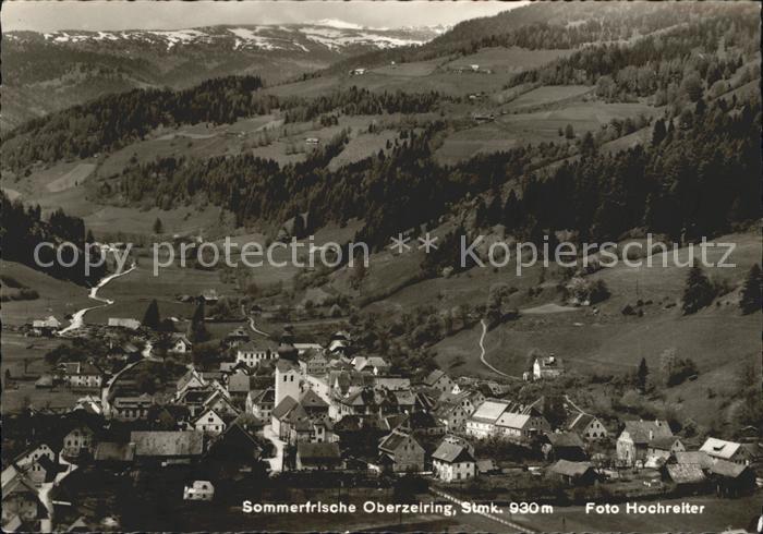 Oberzeiring Sommerfrische Fliegeraufnahme