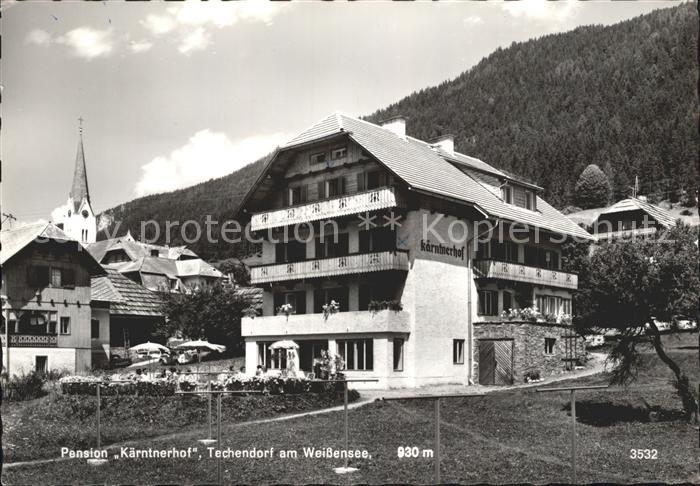 Techendorf Weissensee Pension Kärntnerhof