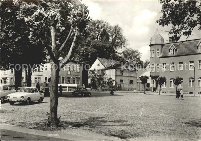 Wesenberg Mecklenburg Marktplatz
