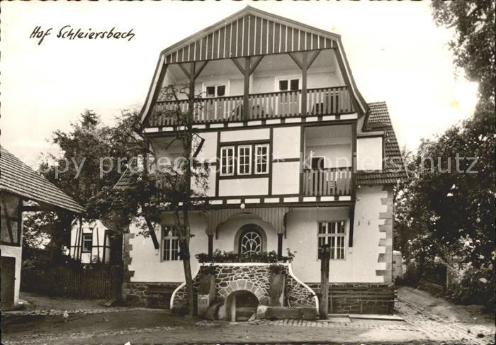 Fraenkisch-Crumbach Hof Schleiersbach Luftkurort