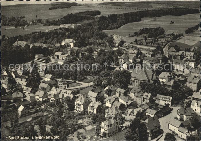 Bad Steben im Frankenwald Fliegeraufnahme