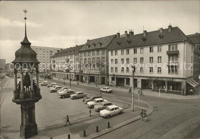 MAGDEBURG  CITY Denkmal des Magdeburger Reiters Alter Markt