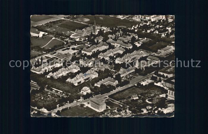 Schwabing Muenchen Krankenhaus Fliegeraufnahme