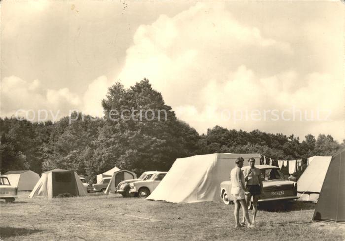 Zechlinerhuette Zeltplatz Ekernkappel am Tietzower See
