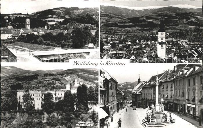 Wolfsberg Kaernten Kirche Marktplatz