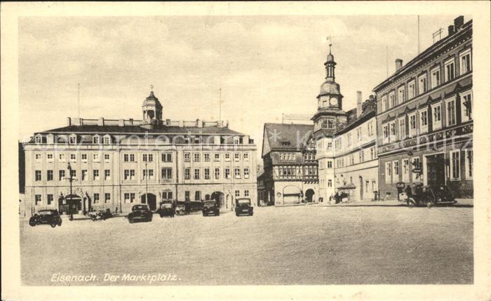 Eisenach Thueringen Marktplatz