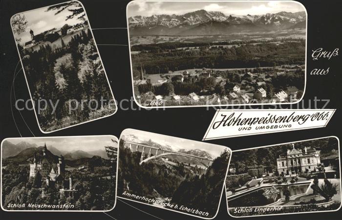 Hohenpeissenberg Schloss Neuschwanstein Schloss Linderhof