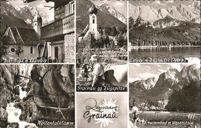 Grainau Eibsee Hoellentalklamm