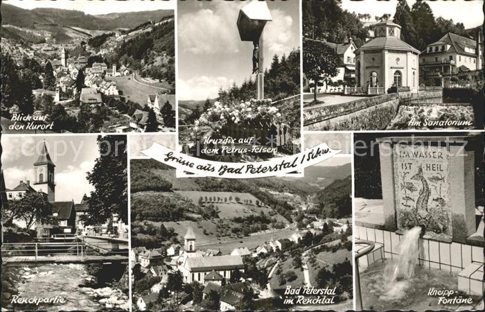 Bad Peterstal-Griesbach Kneipp Fontaene Renckpartie Am Sanatorium