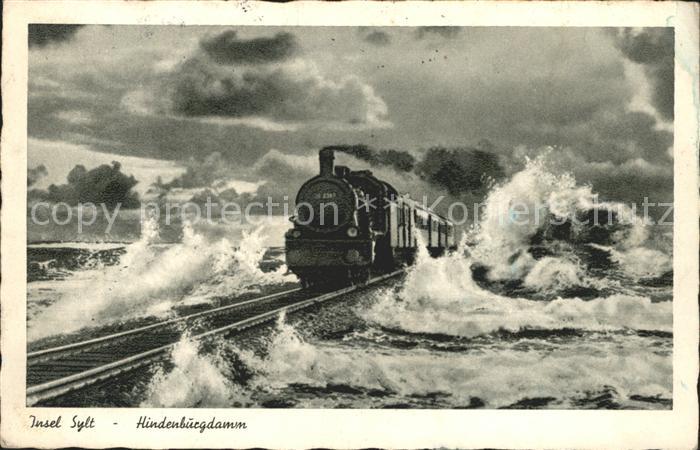 Insel Sylt Hindenburgdamm