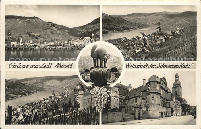 Zell Mosel Weinstadt der Schwarzen Katz