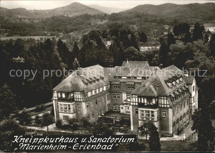 Obersasbach Kneippkurhaus und Sanatorium Marienheim-Erlenbad