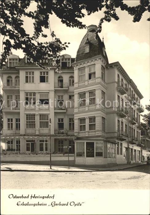 Heringsdorf Ostseebad Usedom Erholungsheim Gerhard Opilz