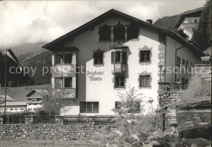 St Anton Arlberg Berghaus Maria
