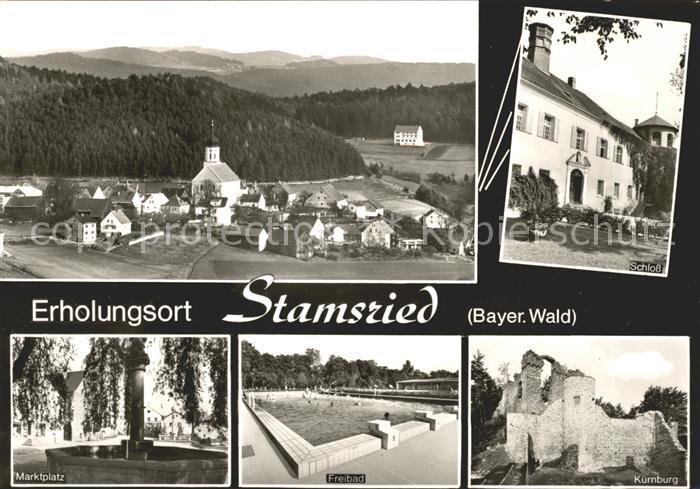 Stamsried Schloss Marktplatz Freibad Kuernburg