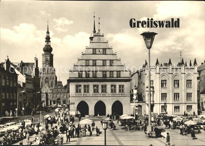 Greifswald Mecklenburg Vorpommern Rathaus