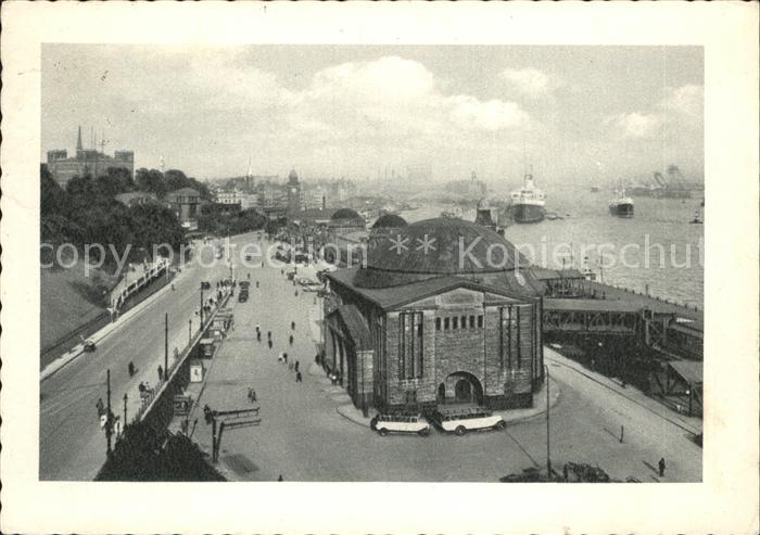 HAMBURG  CITY Hafen Elbtunnel