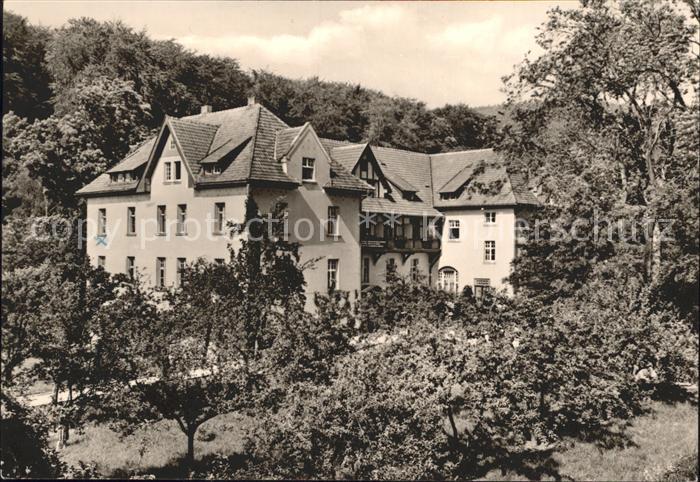 Ilsenburg Harz FDGB Erholungsheim Hermann Basse