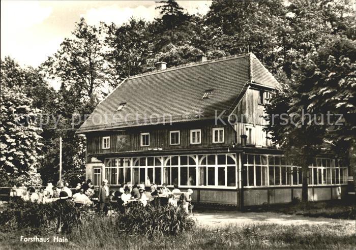 Oybin Sachsen Forsthaus Hain
