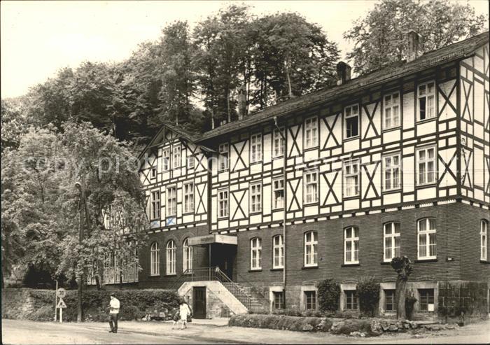 Thal Ruhla FDGB Erholungsheim Wartburgheim