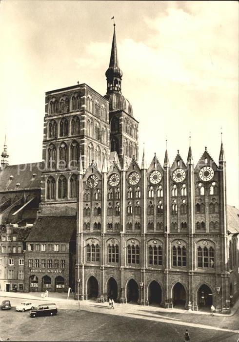 Stralsund Mecklenburg Vorpommern Rathaus