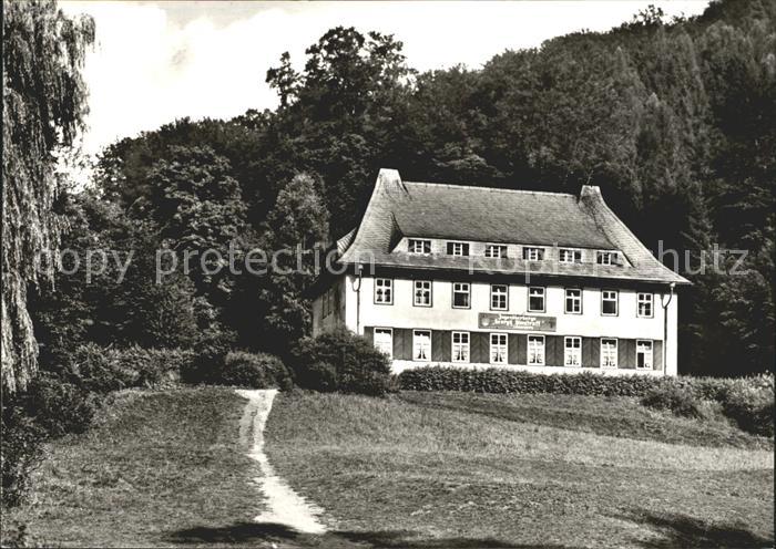 Schwarzburg Thueringer Wald Jugendherberge Georgij Dimitroff