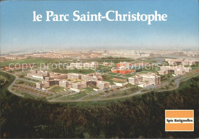 Cergy Parc Saint- Christophe Fliegeraufnahme