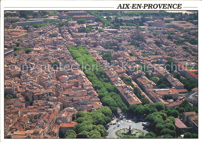 Aix-en-Provence Fliegeraufnahme