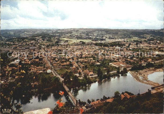 Capdenac-Gare Fliegeraufnahme