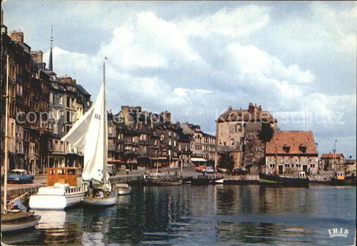 Honfleur Le vieux bassin Lieutenance