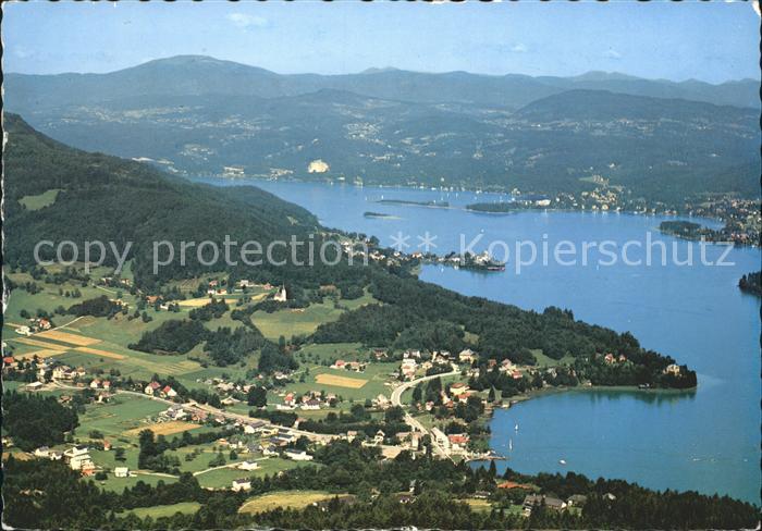 Reifnitz Woerthersee Fliegeraufnahme