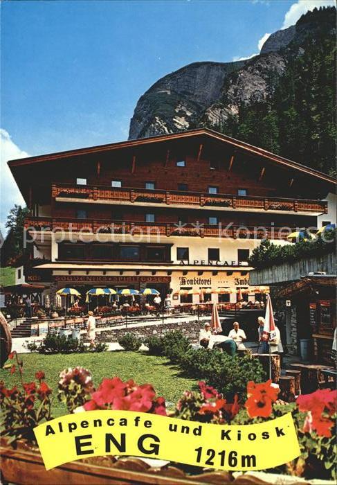 Hinterriss Tirol AlpenCafe Kiosk Eng