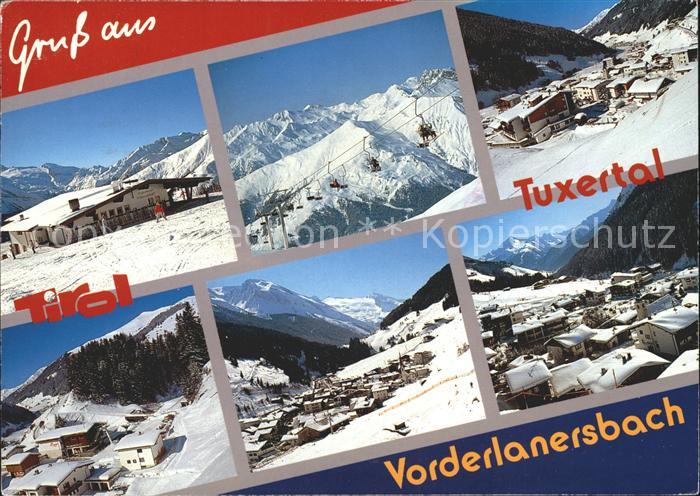 Tuxertal Wintersportplatz Vorderlanersbach