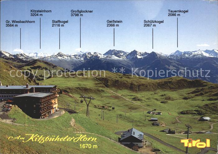 Kitzbuehel Tirol Kitzbueheler Horn Tauernkogel Schuetzkogel Alpenhaus