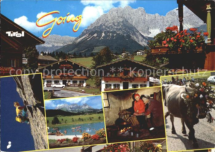 Going Wilden Kaiser Tirol Dorf See Wilder Kaiser