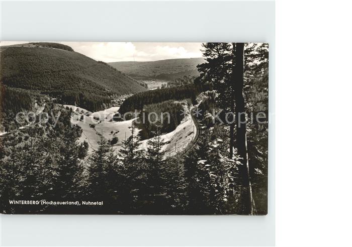 Winterberg Hochsauerland Nuhnetal