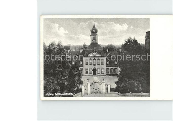 LEIPZIG Sachsen Gohliser Schloesschen