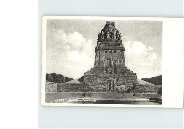 LEIPZIG Sachsen Voelkerschlachtdenkmal