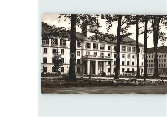 Bad Berka Hauptgebaeude der Neuen Heilstaetten