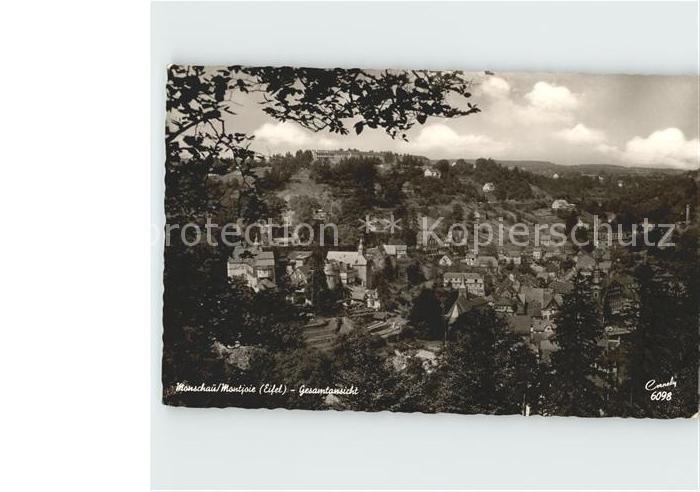 Monschau Montjoie NRW Panorama