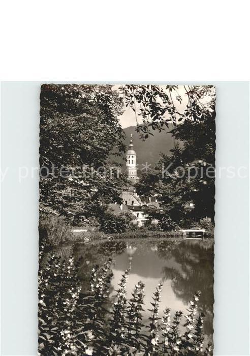 BADEN-BADEN BW Am Ententeich auf dem Michaelsberg
